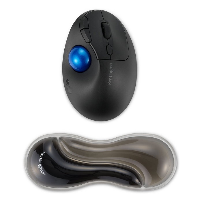 Kensington Slim Duo Gel Reposamuñecas para Ratón y Trackball, Gris Kensington Slim Duo Gel Reposamuñecas para Ratón y Trackball, Gris