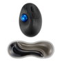 Kensington Slim Duo Gel Reposamuñecas para Ratón y Trackball, Gris