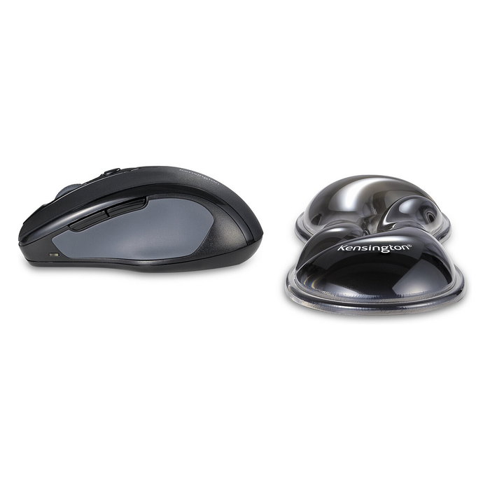 Kensington Slim Duo Gel Reposamuñecas para Ratón y Trackball, Gris Kensington Slim Duo Gel Reposamuñecas para Ratón y Trackball, Gris