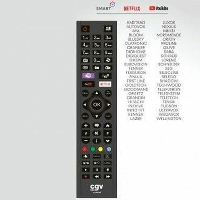 CGV Mando a Distancia Universal FIDELIO MM Multimarca sin programación