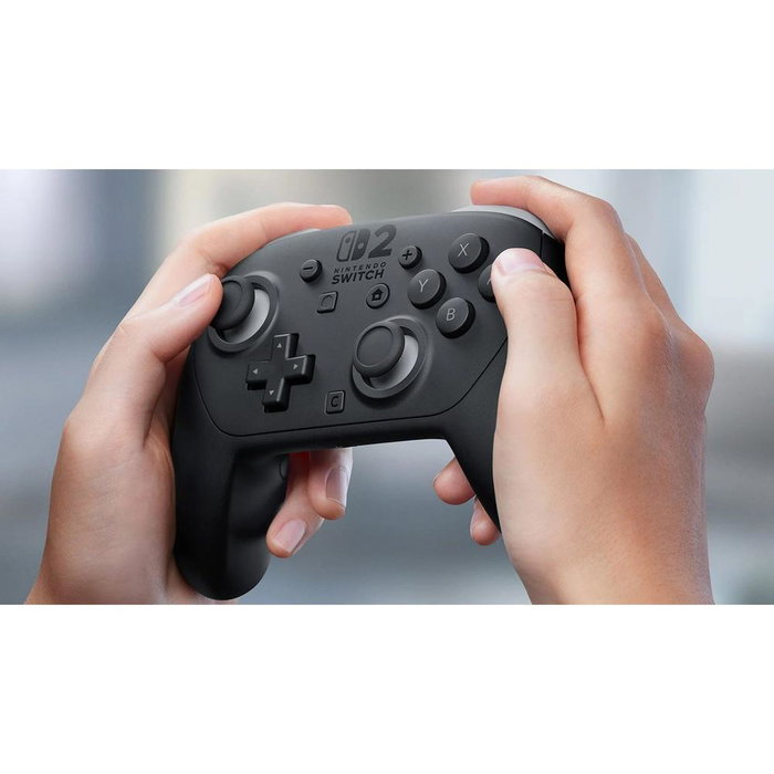 Nintendo Mando Pro Controller Switch 2 para Nintendo Switch, con Botón C, Botones Asignables y Conector de Audio