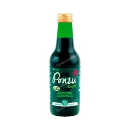 TERRASANA Ponzu Salsa de Soja Ácida 250 ml - Bio, Vegan, Aderezo Japonés para Pescado, Tofu y Ensaladas