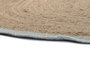 DKD Home Decor Alfombra Yute y Algodón 150x150x1 cm Natural