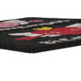 DKD Home Decor Felpudo Fibra Coco Goma Corazón 60x40x1,5 Surtido de 2 unidades
