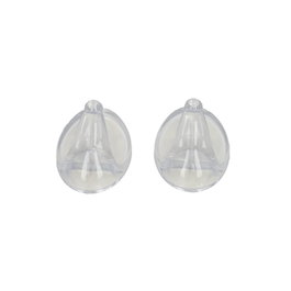 ORYX Colgador Transparente Grande Adhesivo (Blister 2 Unidades)