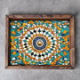 Aberto Design REF004 Bandeja de Madera Maciza, 48 x 38 x 4 cm