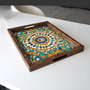Aberto Design REF004 Bandeja de Madera Maciza, 48 x 38 x 4 cm