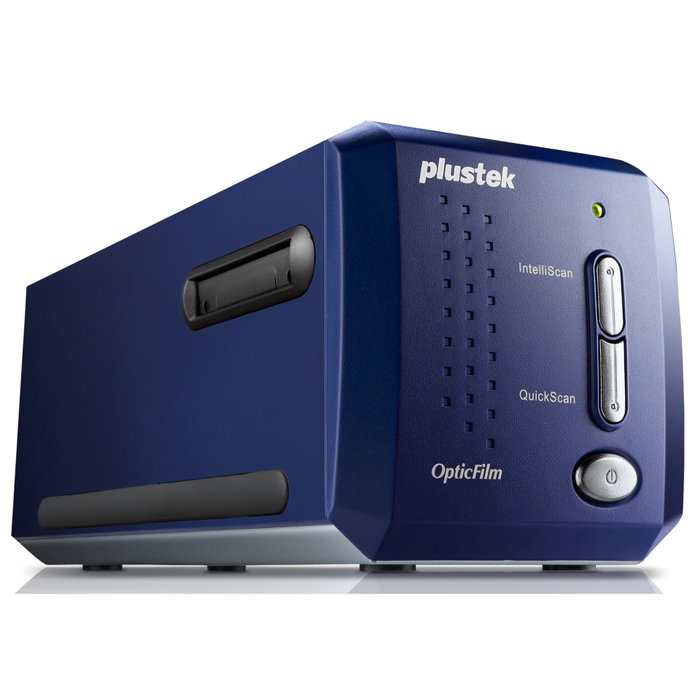 Plustek OpticFilm 8100 Escáner de Negativos/Diapositivas Azul