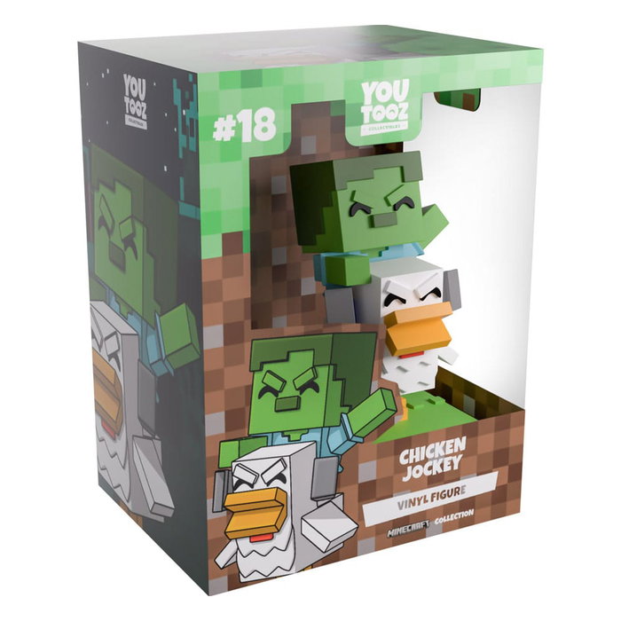 Minecraft Figura Vinyl Chicken Jockey 12 cm Minecraft Figura Vinyl Chicken Jockey 12 cm