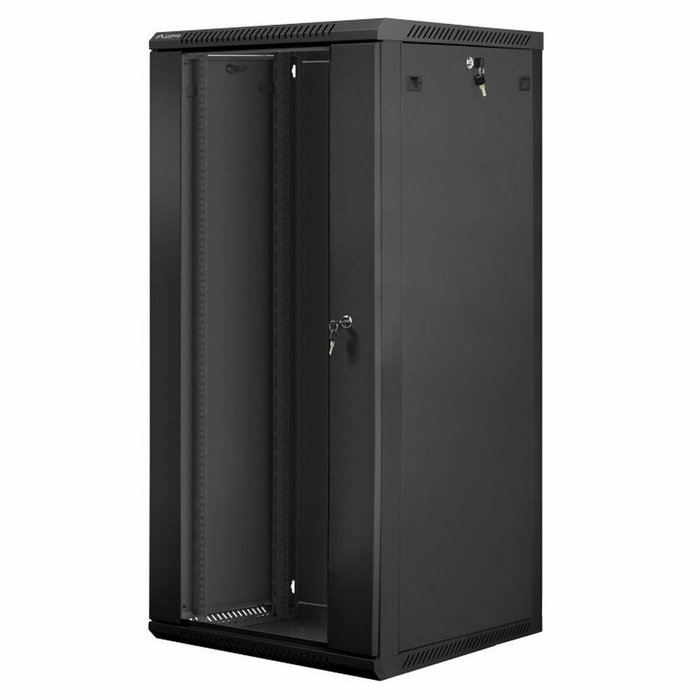 LANBERG Armario Mural Rack 19 pulgadas 27U 600x600 Flat Pack V2 Negro LANBERG Armario Mural Rack 19 pulgadas 27U 600x600 Flat Pack V2 Negro