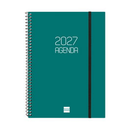 FINOCAM Agenda Anual 2027 Espiral Basic Opaque Verde