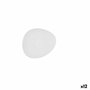 Bidasoa Platillo Porcelana Fosil Blanco (12 Unidades) 13,3x11,6x1,7 cm