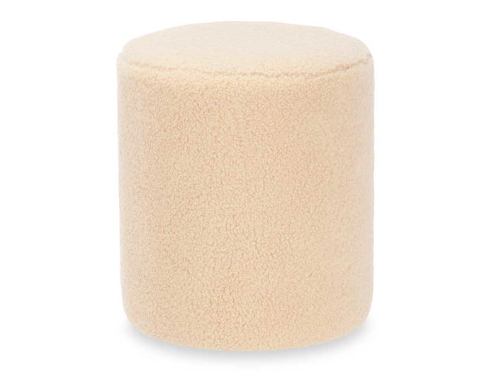 Giftdecor Puff Borreguito Pequeño Beige 32x32x36 cm