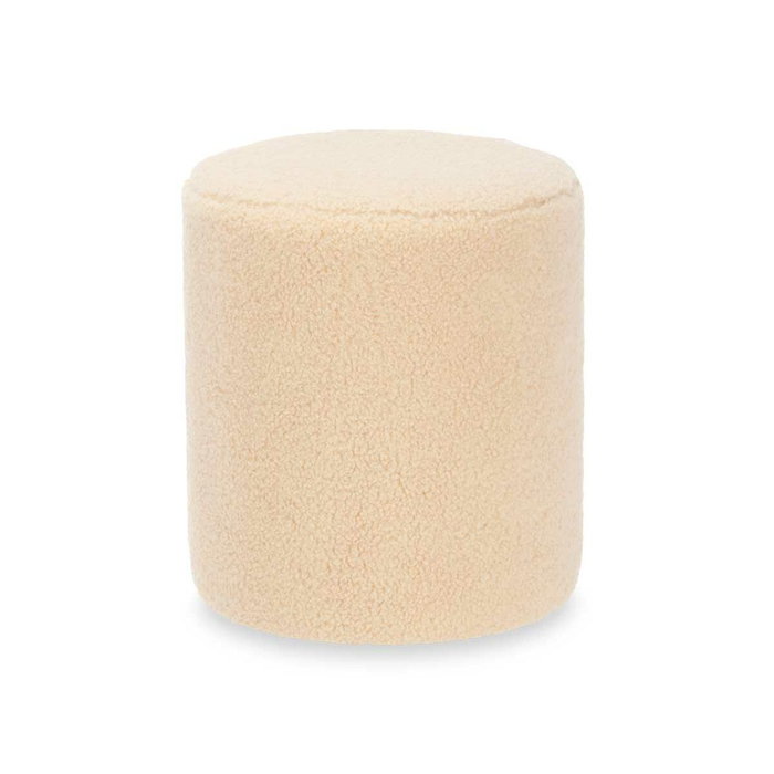 Giftdecor Puff Borreguito Pequeño Beige