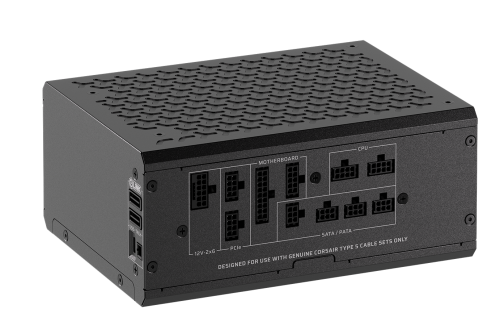 Corsair Fuente de Alimentación HX1200i SHIFT 1200W 80+ Platinum Full Modular ATX 3.1 PCIe 5.1 CP-9020267-EU