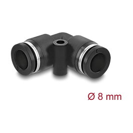 DeLOCK 60746 Conector rápido neumático 8 mm 90°
