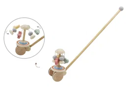 DKD Home Decor Juguete de Madera Multicolor 8x8x58 cm