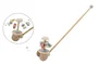 DKD Home Decor Juguete de Madera Multicolor 8x8x58 cm