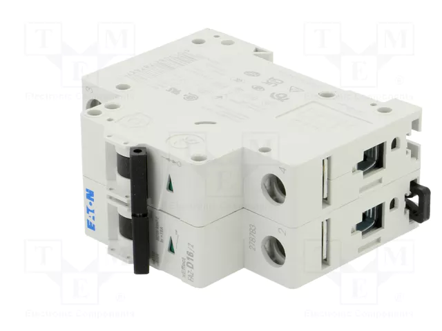 EATON ELECTRIC FAZ-D16/2 Interruptor magnetotérmico 2 polos 16A 15kA