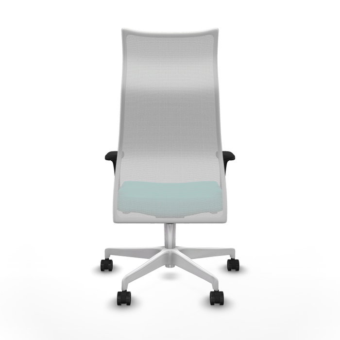 PIQUERAS Y CRESPO Sillón Albacete con mecanismo Sincro, Turquesa y Blanco PIQUERAS Y CRESPO Sillón Albacete con mecanismo Sincro, Turquesa y Blanco