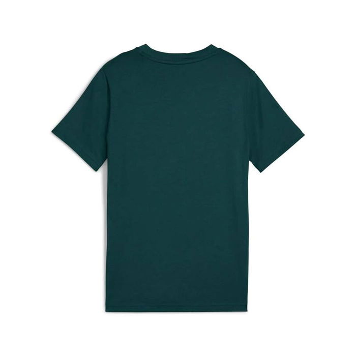 Camiseta de Manga Corta Infantil Puma Essentials 2 Color Verde L