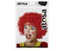 Atosa Peluca de Payaso Rizada Roja con Volumen de 60 Gramos
