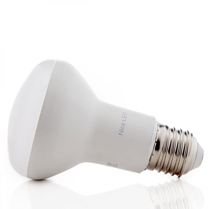Greenice Bombilla LED E27 8W 640Lm 6000K Blanco Frío R63
