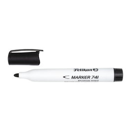 PELIKAN Rotulador Pizarra 741F Negro (Set de 10)