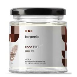 TERPENIC Aceite Vegetal de Coco 210Ml - Nutritivo y Protector para Piel, Cabello y Cocina