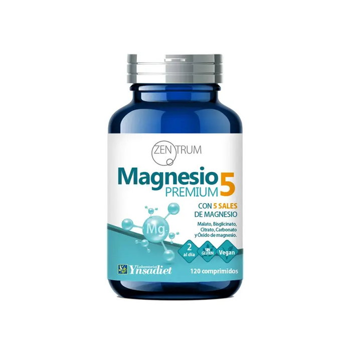 YNSADIET Magnesio Premium 5, 120 comprimidos