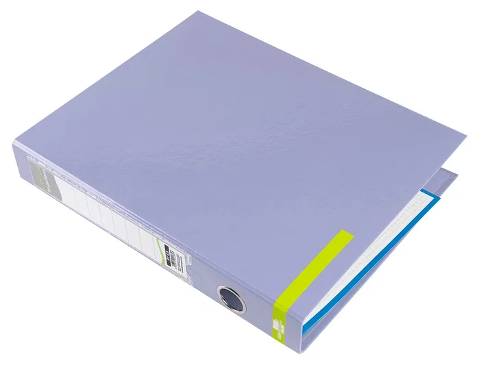 Liderpapel Carpeta de 2 anillas 25 mm Color System Lavanda A4