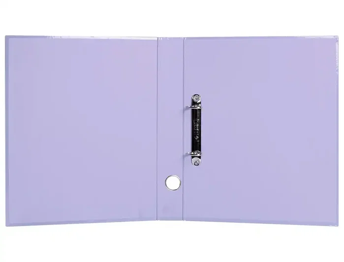 Liderpapel Carpeta de 2 anillas 25 mm Color System Lavanda A4