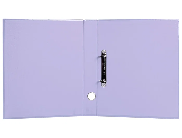 Liderpapel Carpeta de 2 anillas 25 mm Color System Lavanda A4