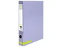 Liderpapel Carpeta de 2 Anillas 25 mm A4 Forrado Color System Lavanda con Ollao y Tarjetero
