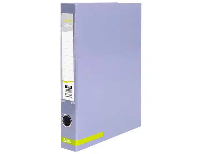 Liderpapel Carpeta de 2 anillas 25 mm Color System Lavanda A4