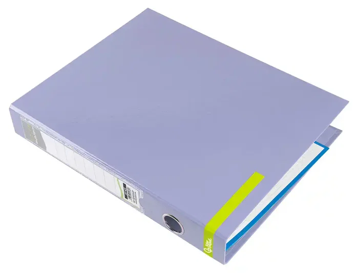 Liderpapel Carpeta de 2 anillas 25 mm Color System Lavanda A4