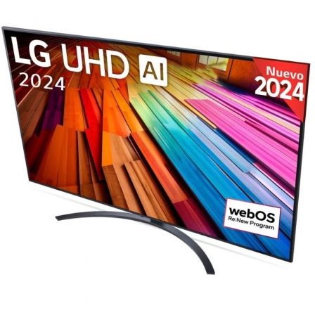 LG 75UT81006LA Televisor 75" 4K Ultra HD Smart TV AI ThinQ 2024