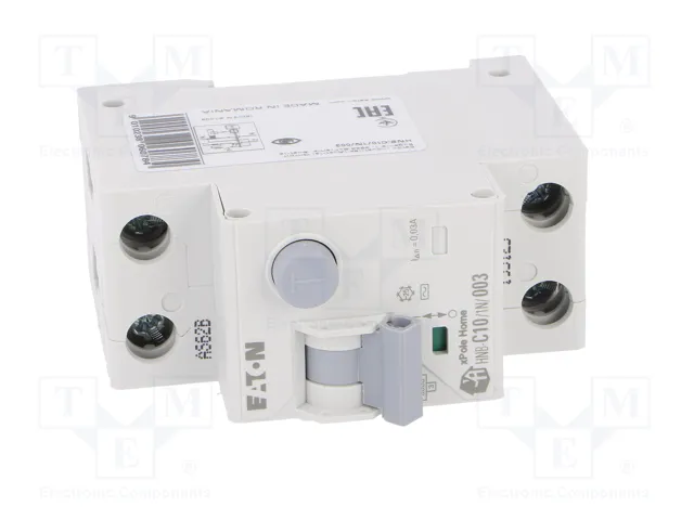 EATON ELECTRIC Interruptor de diversas marchas RCBO 10A 30mA 1+N