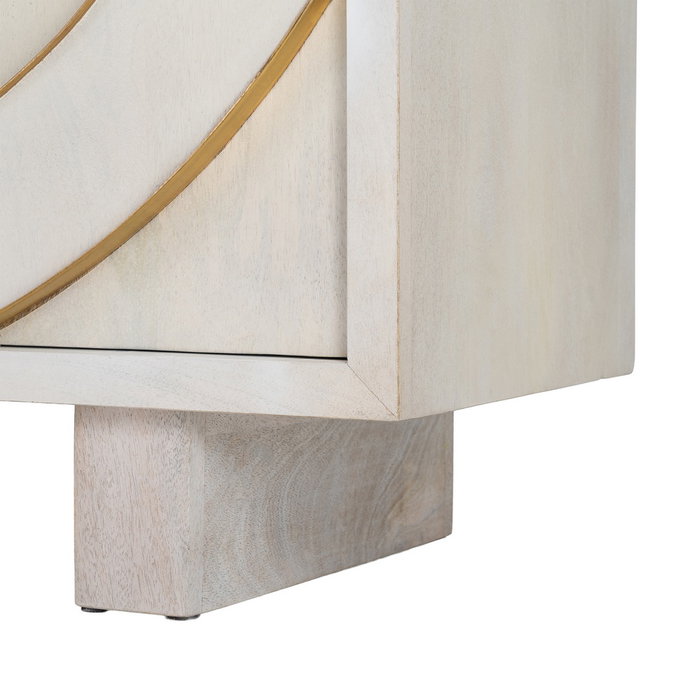 Armario "Cabinet" Madera de Mango Salón 91,50 X 40 X 113 cm