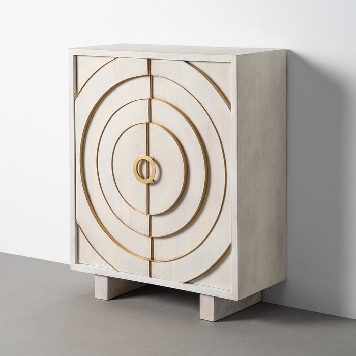 Armario "Cabinet" Madera de Mango Salón 91,50 X 40 X 113 cm