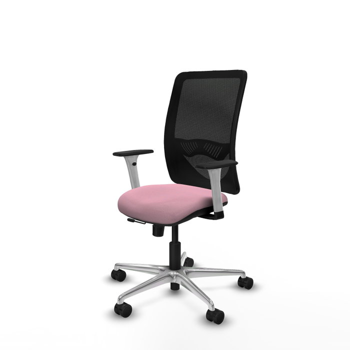 PIQUERAS Y CRESPO Silla de oficina Zulema Rosa y Negro PIQUERAS Y CRESPO Silla de oficina Zulema Rosa y Negro