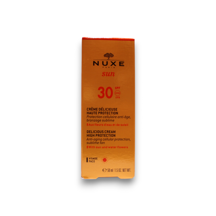 Nuxe Sun Delicious Crema solar para la cara SPF 30 50 ml