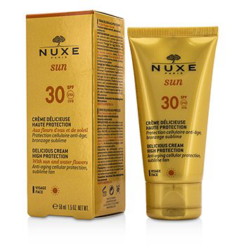 Nuxe Sun Delicious Crema solar para la cara SPF 30 50 ml Nuxe Sun Delicious Crema solar para la cara SPF 30 50 ml