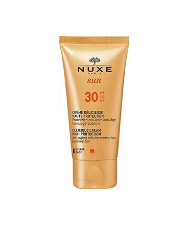 Nuxe Sun Delicious Crema solar para la cara SPF 30 50 ml Nuxe Sun Delicious Crema solar para la cara SPF 30 50 ml