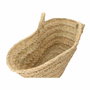 Basics Cesta oval para leñero de esparto, 60 x 35 x 45 cm
