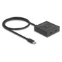 DeLOCK USB Type-C™ Switch 2 en 1 Bidireccional 8K 10 Gbps