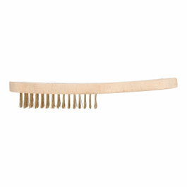 Workpro Cepillo de mano madera con cerdas de latón