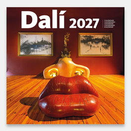 TRIANGLE POSTALS Calendario de pared 2027 Dalí 30x30 cm