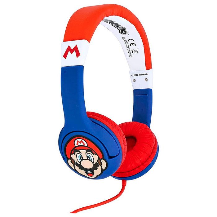 Otl Auriculares Infantiles Super Mario Azules Otl Auriculares Infantiles Super Mario Azules