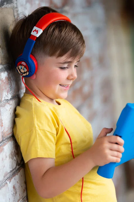 OTL Technologies Auriculares Infantiles Super Mario Multicolor con Conector 3,5 mm OTL Technologies Auriculares Infantiles Super Mario Multicolor con Conector 3,5 mm